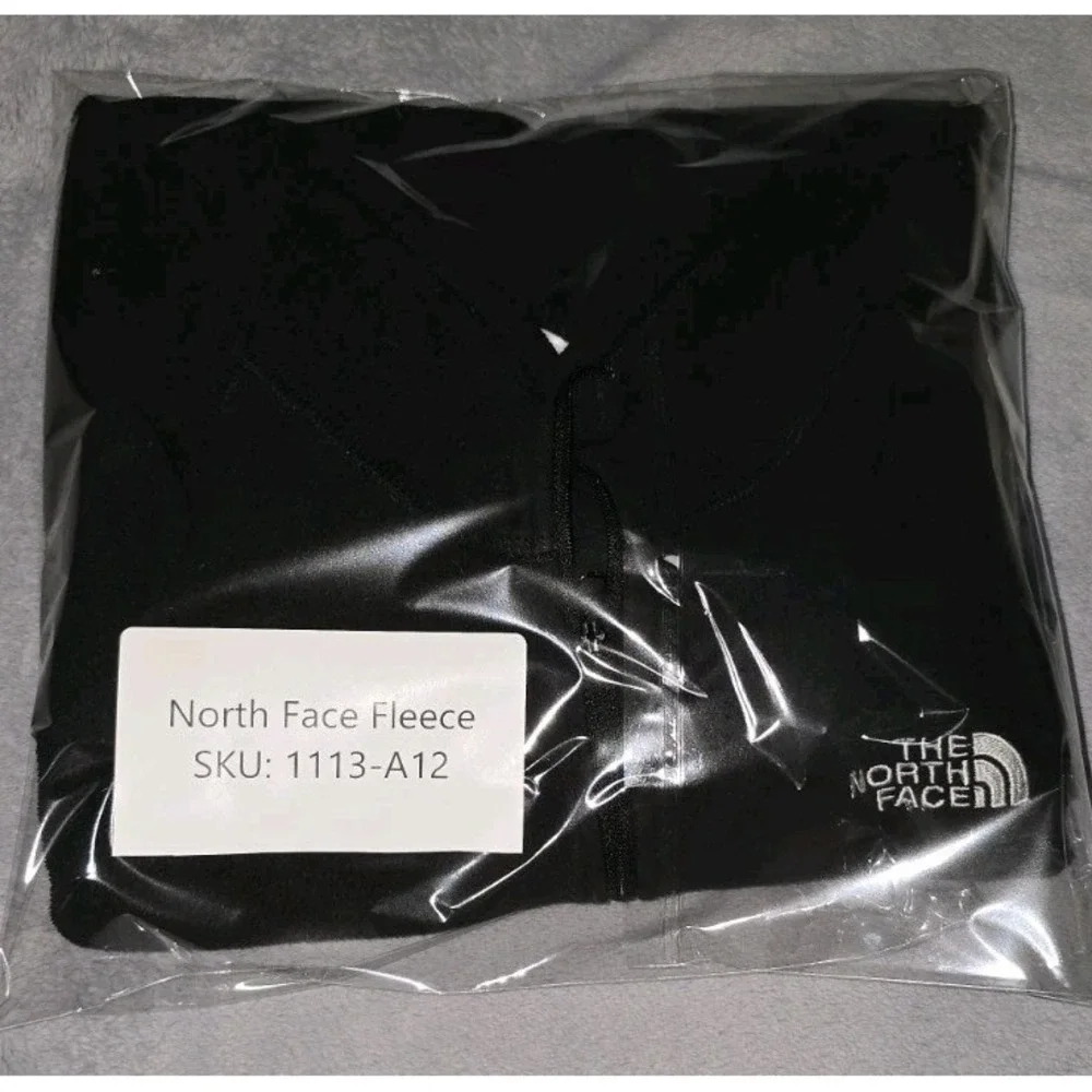 Vintage North Face Outdoor Jacket Mens Medium Fleece Black‎
